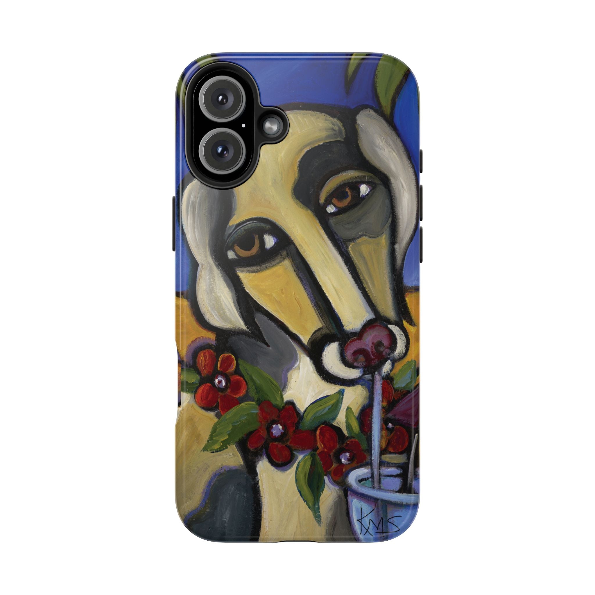 Blue Hawaiian Tough Phone Case