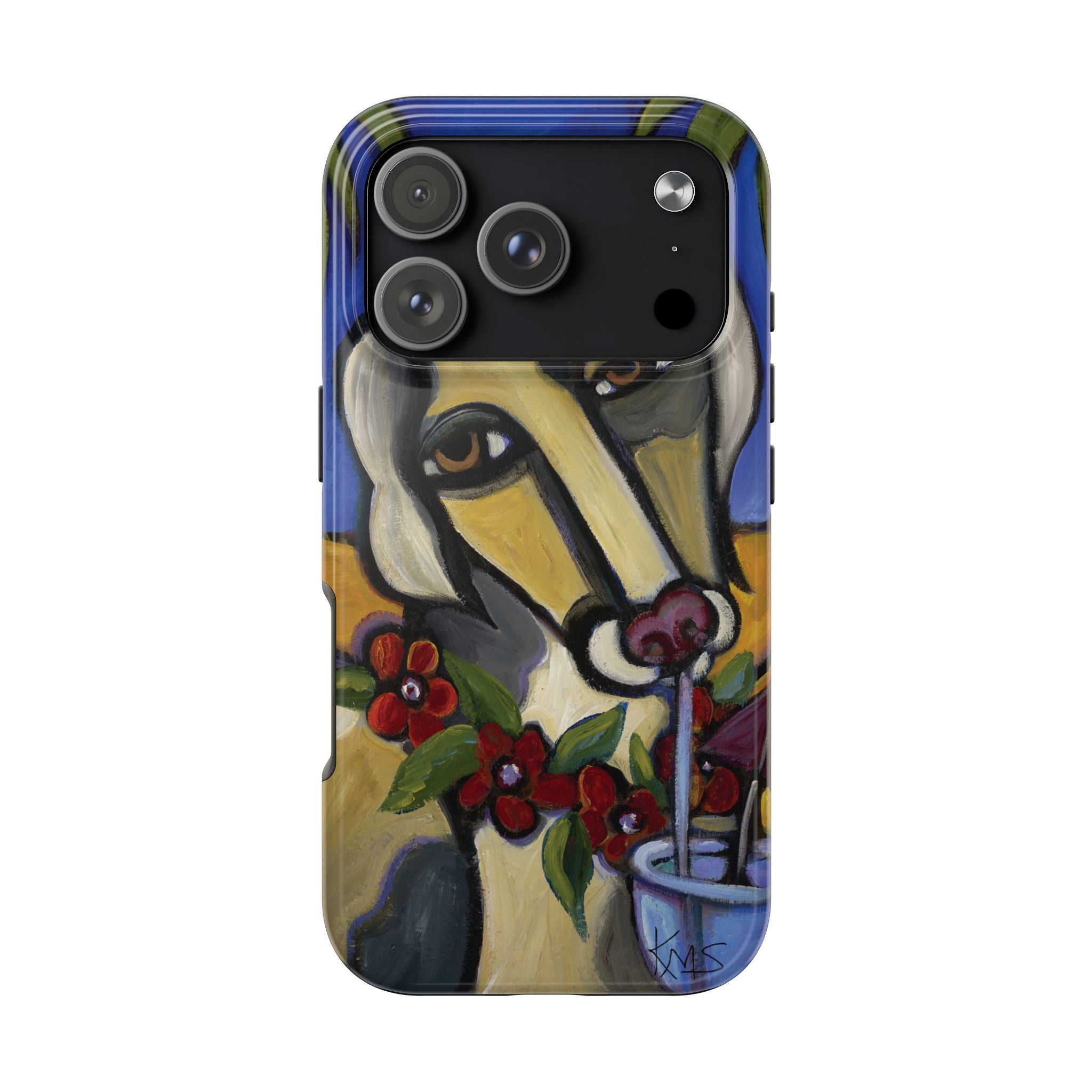 Blue Hawaiian Tough Phone Case