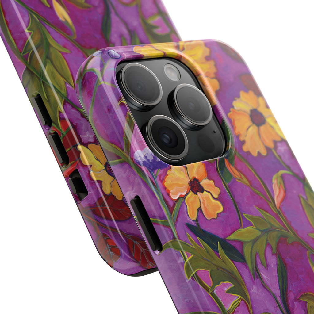 Magenta Skies Tough Phone Case