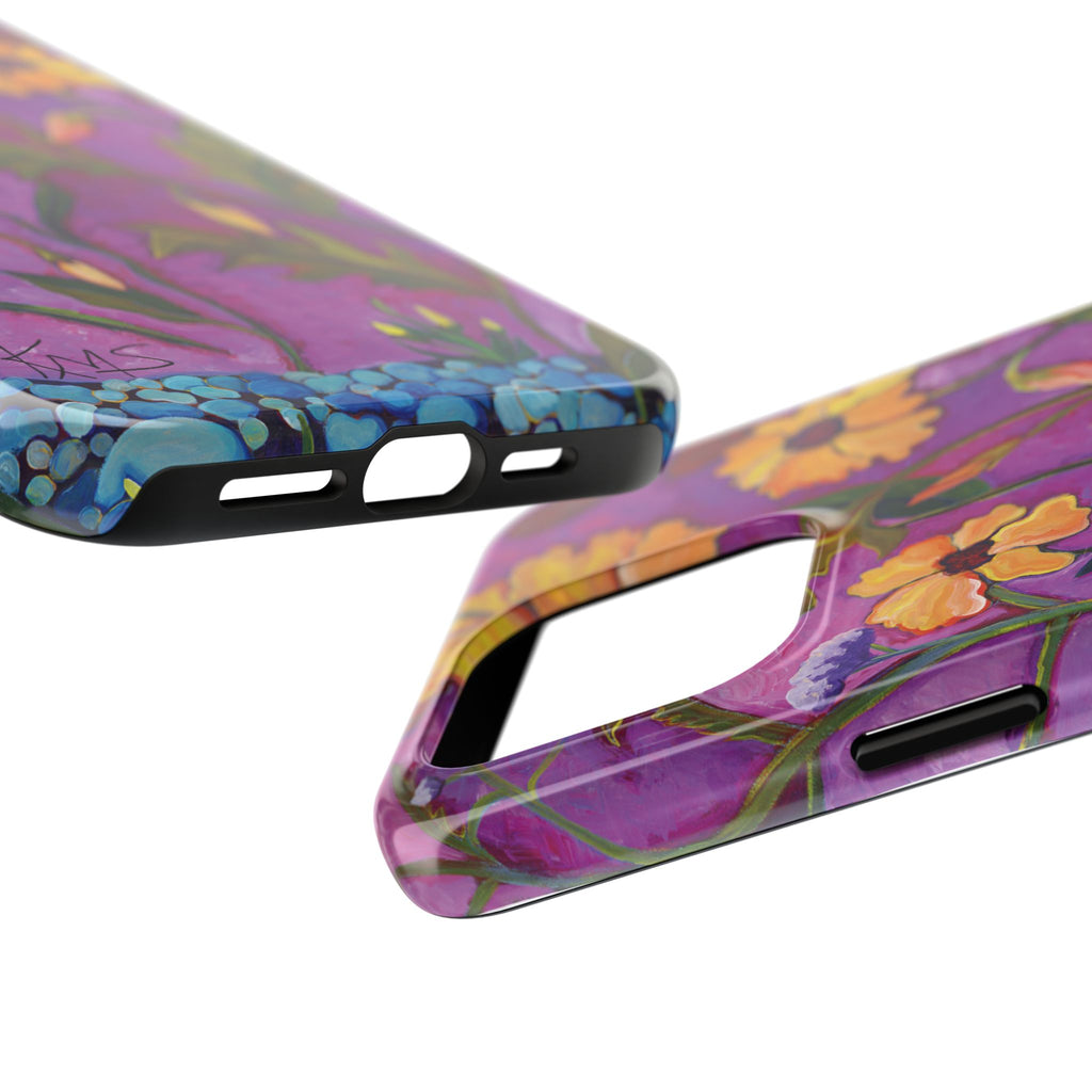 Magenta Skies Tough Phone Case