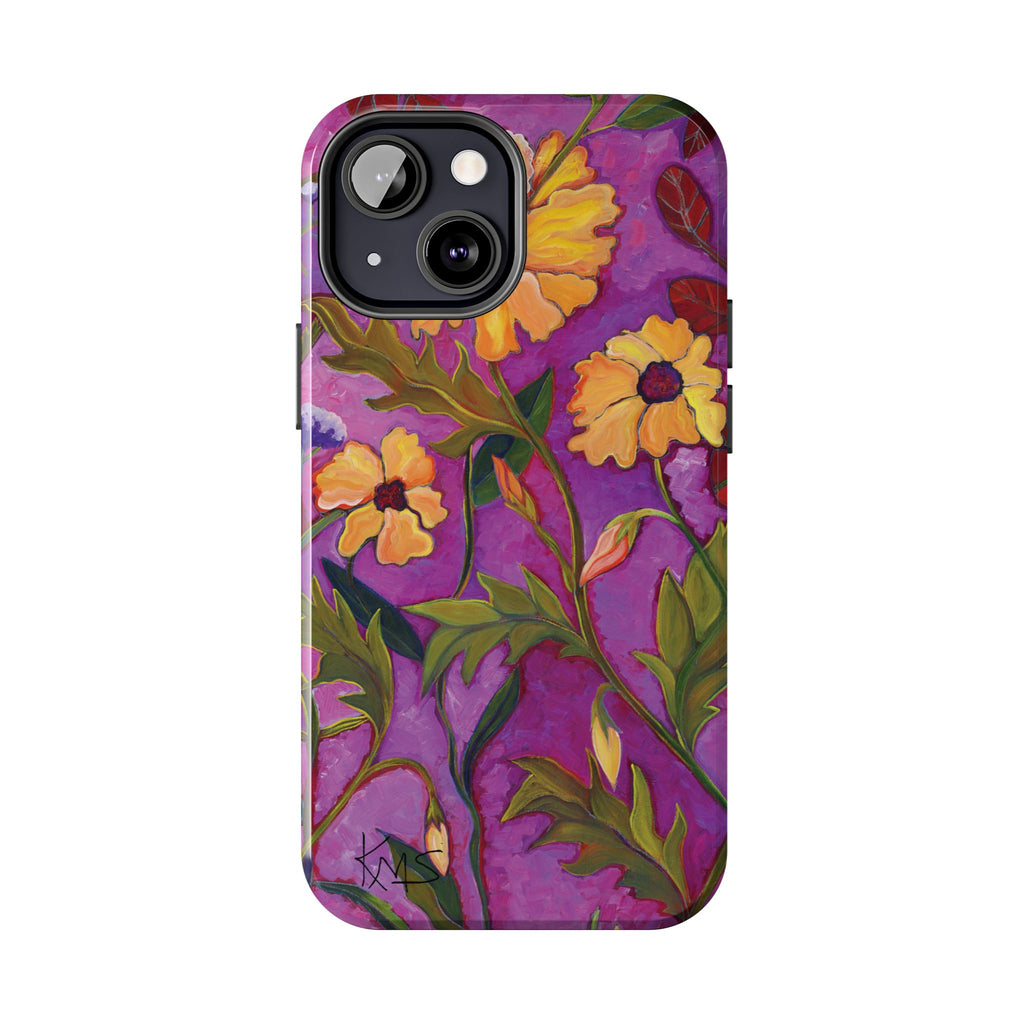 Magenta Skies Tough Phone Case